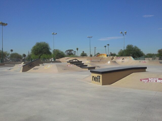 Desert West Skateboard Plaza