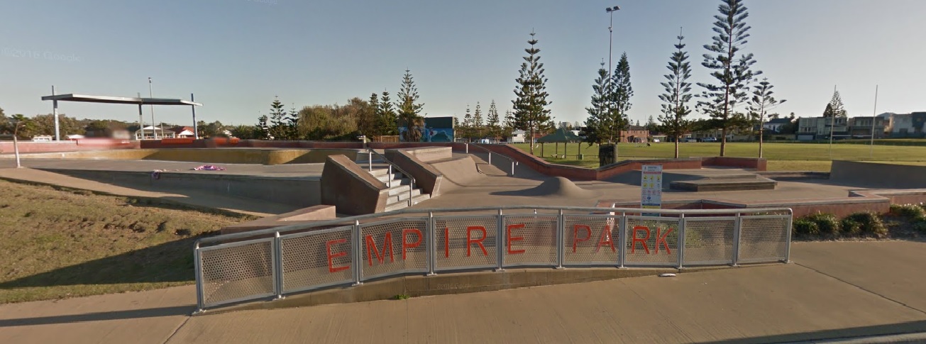 Empire Park skate park