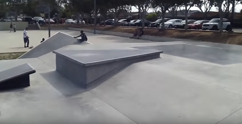 Gardena Arthur Lee Johnson Memorial Park Street Plaza