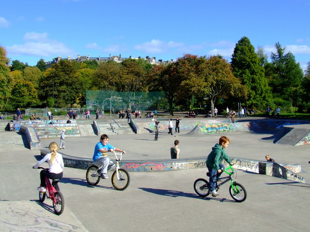 Glasgow Kelvingrove Skatepark