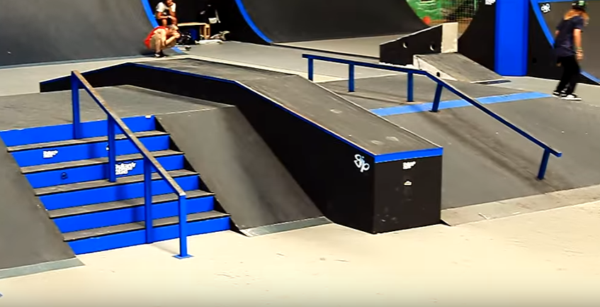 Green Indoor Skate Park