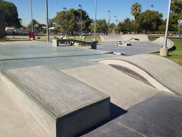 Hermoso Park Skate Plaza