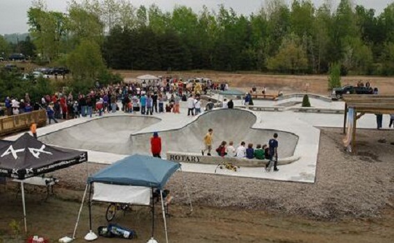 Huntsville Rotary Youth Skateboard Park