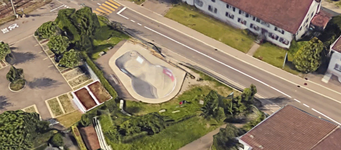 Keyhole Bowl Skatepark