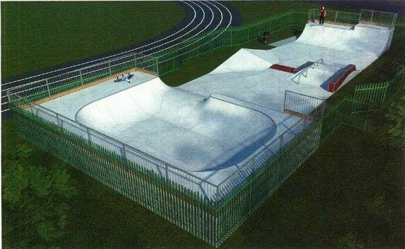 Kings College New Skatepark