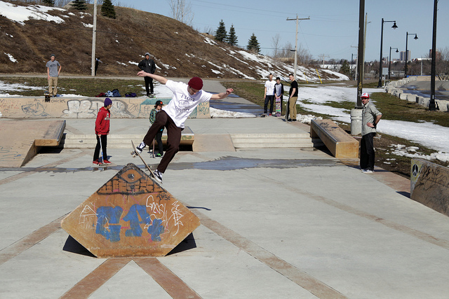 Kitchener McLennan Park Skatepark