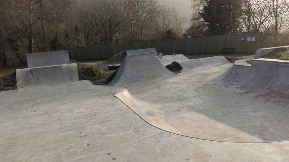 Knighton in Powys Skatepark