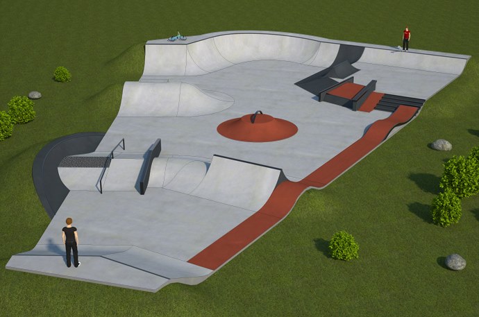 Long Lawford Skatepark