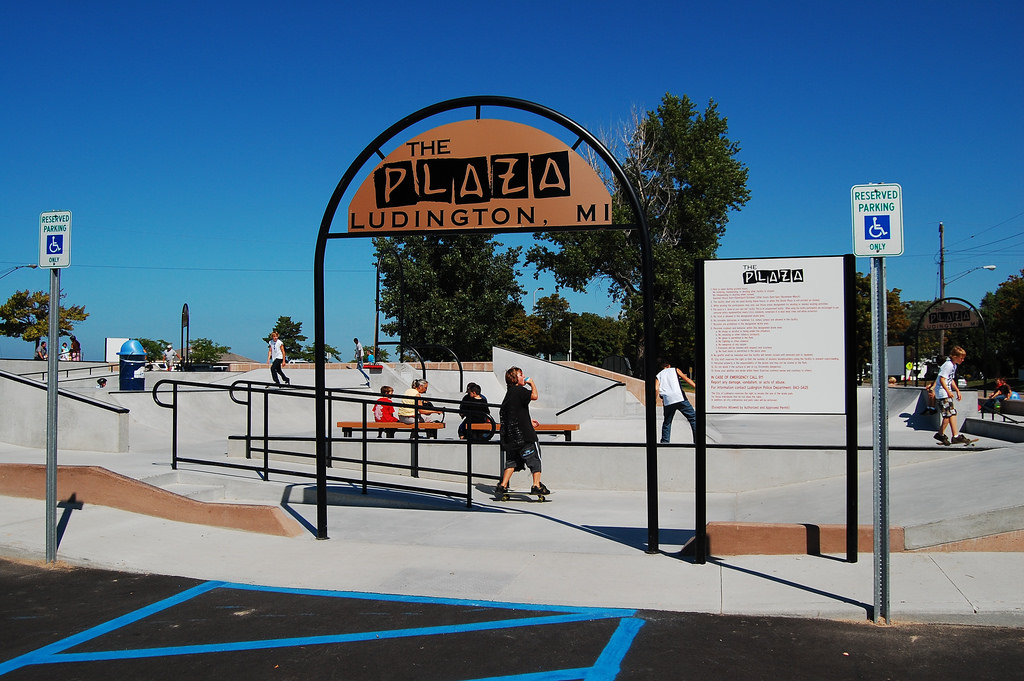Ludington Skate Plaza
