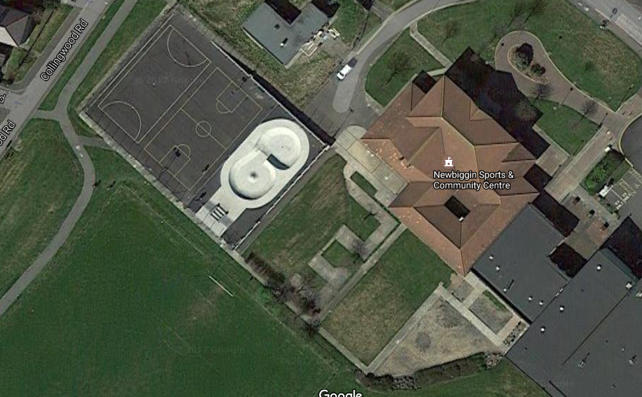 Newbiggin Sports Centre Skatepark