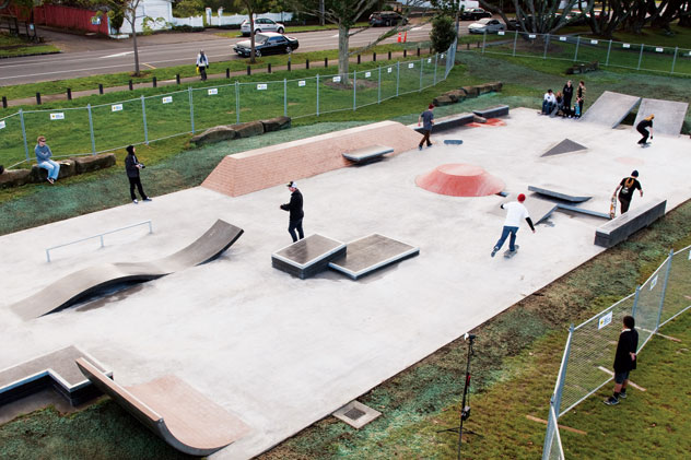 Owairaka Street Plaza Skatepark