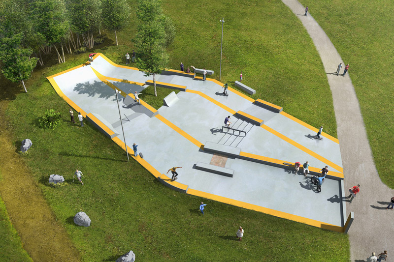 Skatepark de Baume les Dames