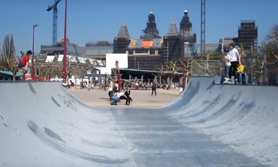 Skatepark Museumplein Mini-ramp Amsterdam
