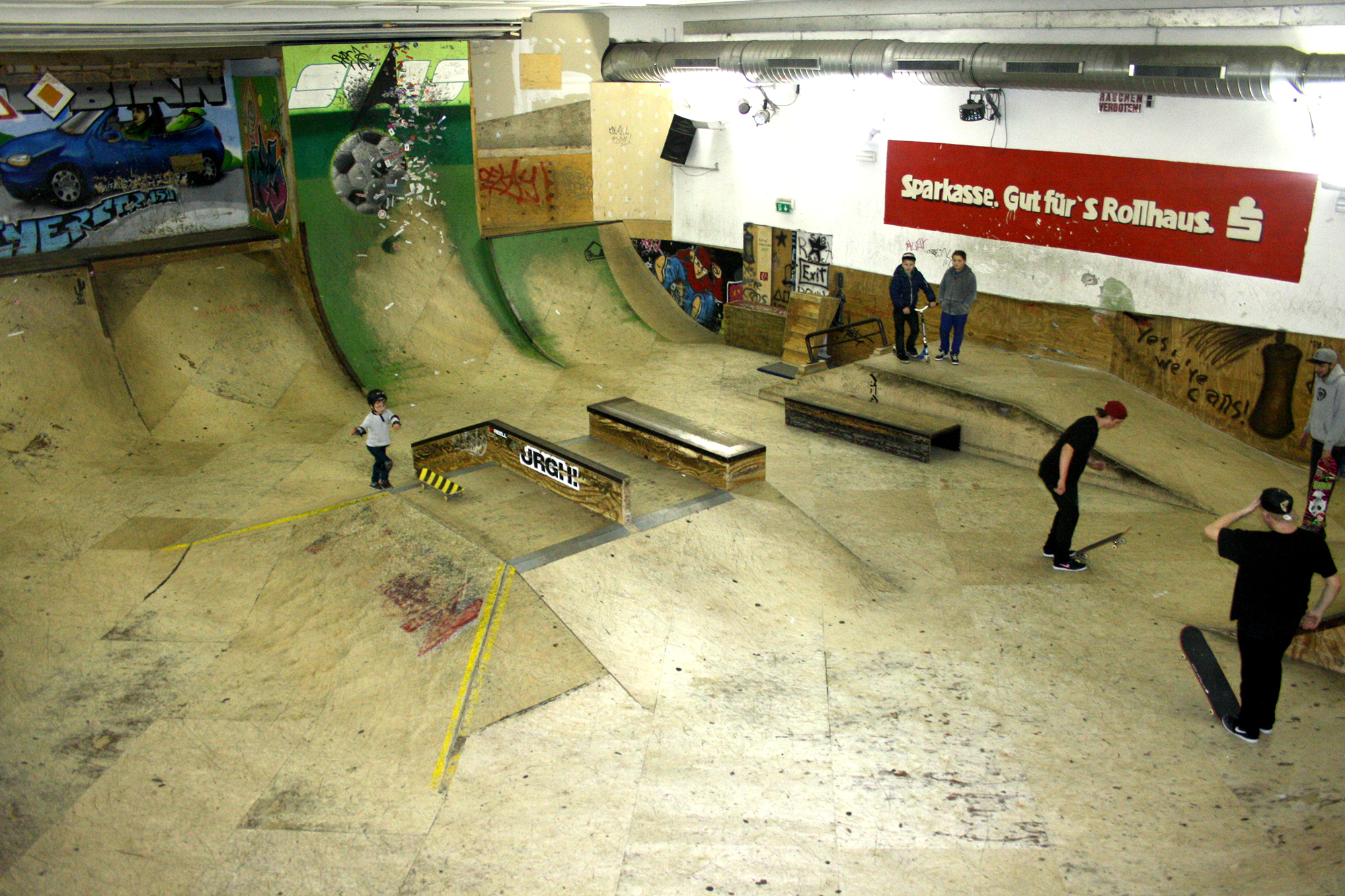 Solingen Skatehalle Rollhaus