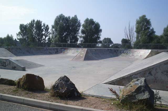 The Alen Higgs Center Skatepark