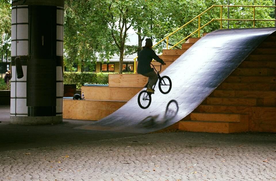 Under Bispebuen Skatepark