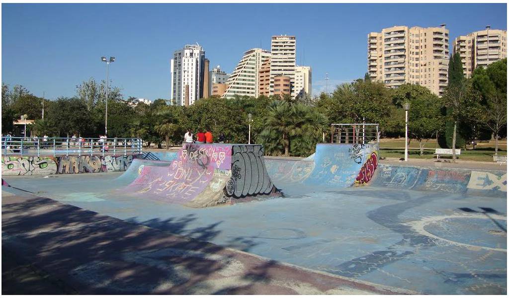 Valencia Gulliver Skatepark